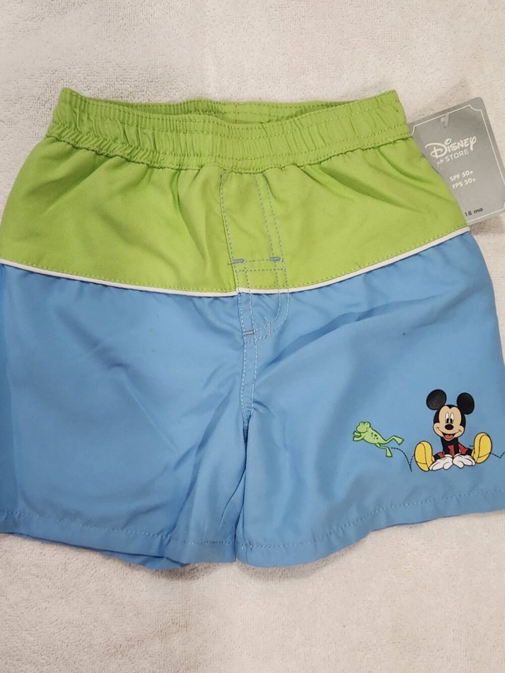 Disney - Mickey Mouse Baby Boys' Swim Trunks with SPF